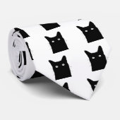 Ich sehe Cat Click, um Ihren Farbhintergrund auszu Krawatte (Gerollt)