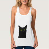 Ich sehe Cat Tank Top (Vorderseite)