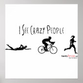 Ich sehe Crazy People Poster (Vorne)