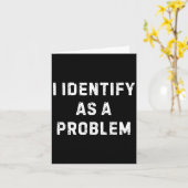 Ich sehe das als Problem an, als ein lustiger, sar Karte (Gelbe Blume)