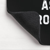 Ich sehe das als Problem an, als ein lustiger, sar Mousepad (Ecke)