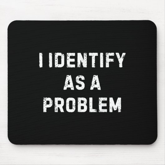 Ich sehe das als Problem an, als ein lustiger, sar Mousepad (Vorne)