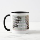 ICH SEHE, DASS SACHEN IN IHNEN ANDERE NICHT TUN TASSE (Links)