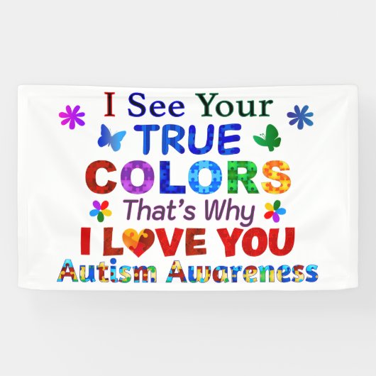 Ich sehe deine wahren FARBEN Banner (Horizontal)