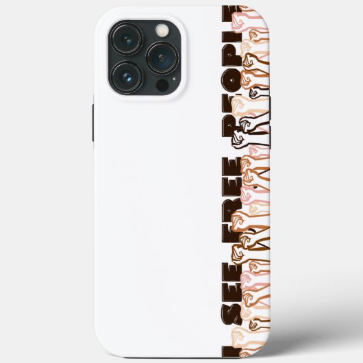 Ich sehe den Fall Free People Case-Mate iPhone Hülle (Rückseite)