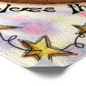 Ich sehe den Mond - Poster (Ecke)