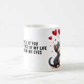 Ich sehe dich an kaffeetasse (Mittel)