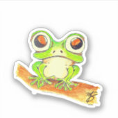 Ich sehe dich! aufkleber (Vorderseite)