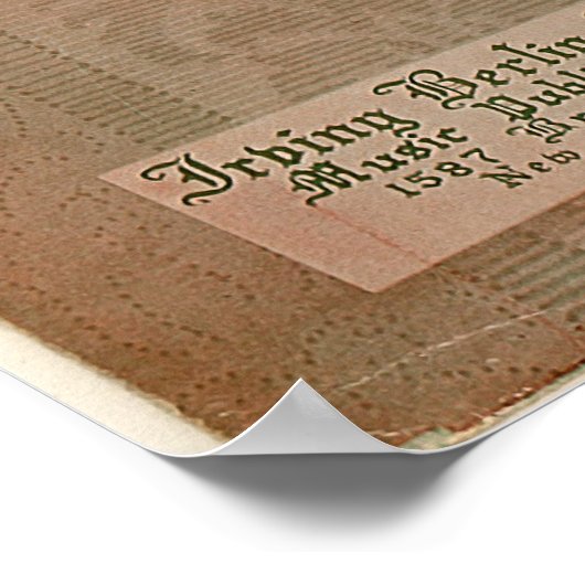 Ich sehe dich in KUBA Poster (Ecke)