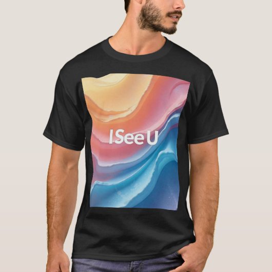 "Ich sehe dich" Inspiration T-Shirt (Vorderseite)