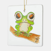 Ich sehe dich! keramikornament (Links)