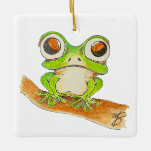 Ich sehe dich! keramikornament