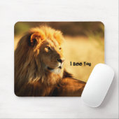 Ich sehe dich mousepad (Mit Mouse)