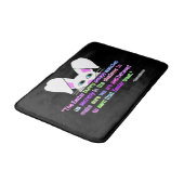 Ich sehe dich, Osterhasen-Mittelbadematte Badematte (Schrägansicht)