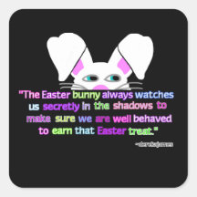 Ich sehe dich, Ostersonntagsaufkleber