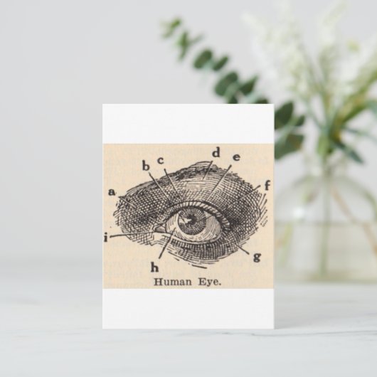 Ich sehe dich postkarte (Stehend Vorderseite)