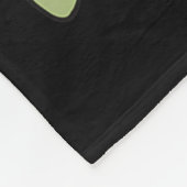 Ich sehe dich, wenn Weihnachtszahnärztin Santa Fl Fleecedecke (Ecke)