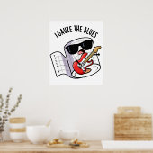 Ich sehe die Blues Funny First Aid Puff Poster (Küche)