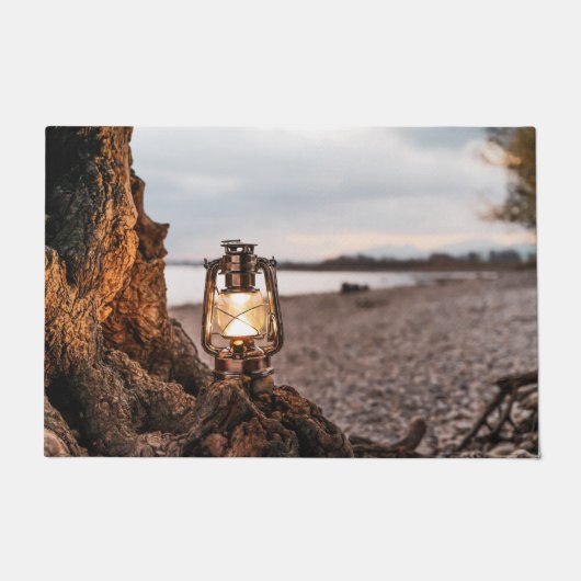 Ich sehe die Lichtleuchte am Meer Fußmatte (Vorderseite)