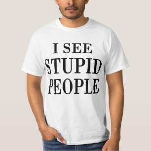 Ich sehe dumme Leute Herren Classic T-Shirt