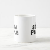 Ich sehe dumme Menschen Kaffeetasse (Mittel)