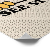 Ich sehe dumme Menschen Poster (Ecke)