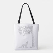 Ich sehe Eichhörnchen Tasche (Rückseite)