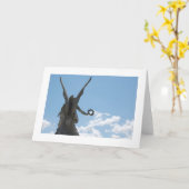 Ich sehe einen Engelsfang eine Wolke Karte (Gelbe Blume)