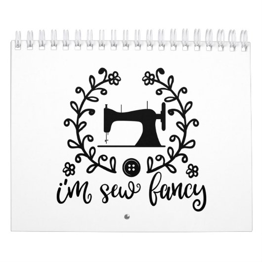 Ich sehe Extravaganten Nähbereich Kalender (Titelbild)