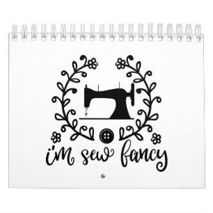Ich sehe Extravaganten Nähbereich Kalender