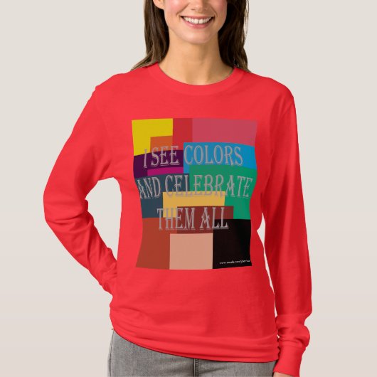 Ich sehe FarbT - Shirt (Vorderseite)
