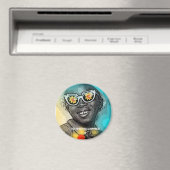 ICH SEHE FRIEDEN LIEBE UND GLÜCKLICHKEIT MAGNET (In Situ (Geschirrspüler))
