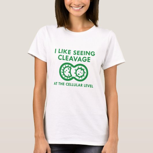 Ich sehe gerne Cleavage T-Shirt (Vorderseite)