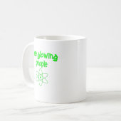 Ich sehe glühende Leute Kaffeetasse (Vorderseite Links)