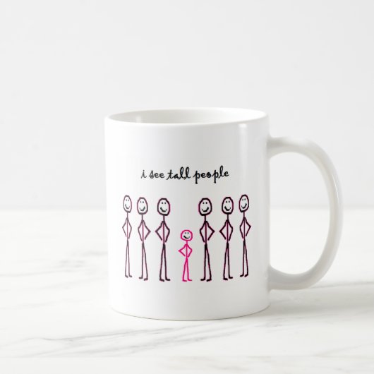 Ich sehe große Leute Kaffeetasse (Rechts)