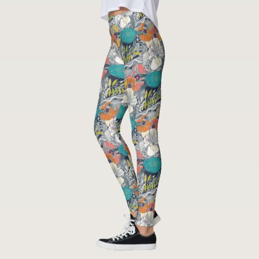 Ich sehe Hawaii-Leggings Leggings (Links)