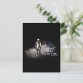 Ich sehe hier oben keinen Gott Postkarte (Stehend Vorderseite)