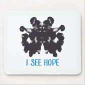 Ich sehe Hoffnung Mousepad (Vorne)