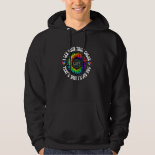 Ich sehe Ihre wahre Farbe Autismus Bewusstsein Son Hoodie