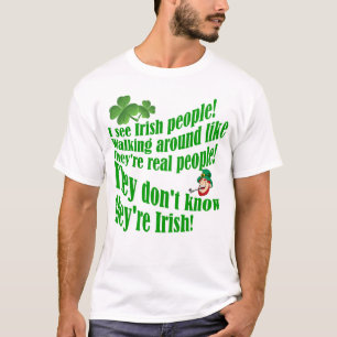 Ich sehe irisches Volk! T-Shirt