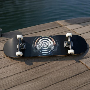 Ich sehe jenseits des 7¾ Zoll großen Skateboarddec Skateboard
