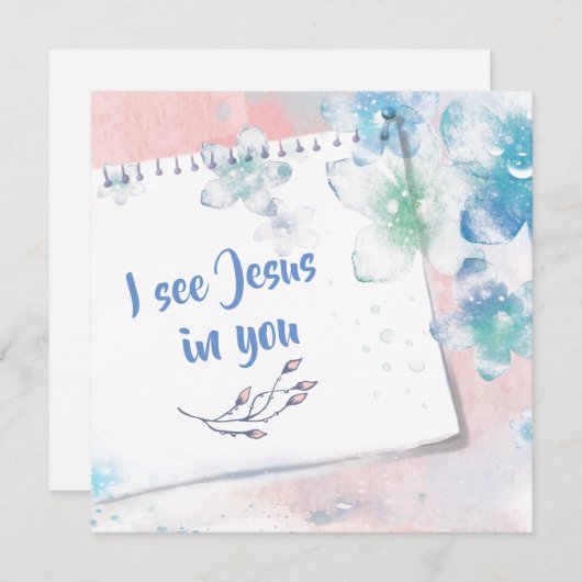 Ich sehe Jesus in dir (Vorne/Hinten)