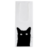 Ich sehe Katze zu klicken, um eine Geschenktüte Für Weinflaschen (Vorderseite)
