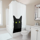 Ich sehe Katze zu klicken, um Ihren Duschvorhang (Beispiel)