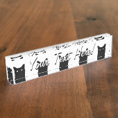 Ich sehe Katze zu klicken, um Ihren Namensplakette (Seite)