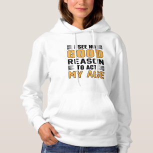 Ich sehe keinen guten Grund, mein altes, sonniges Hoodie