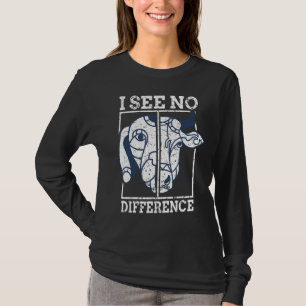 Ich sehe keinen Unterschied Vegan irgendwelche Veg T-Shirt