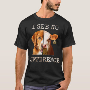 Ich sehe keinen Unterschied vegetarische Vegane Ku T-Shirt