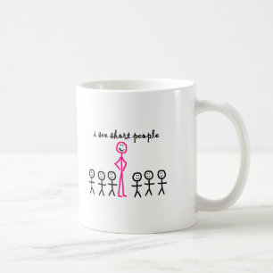 Ich sehe kurze Leute Kaffeetasse
