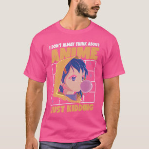 Ich sehe mir nicht immer Anime an, die Manga Otak T-Shirt